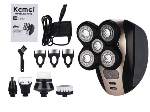 Rechargeable 5 in 1 Multifunctional  Electric Shaver