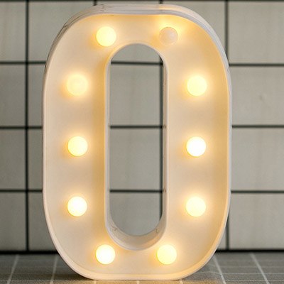 Luminous LED Alphabets & Numbers