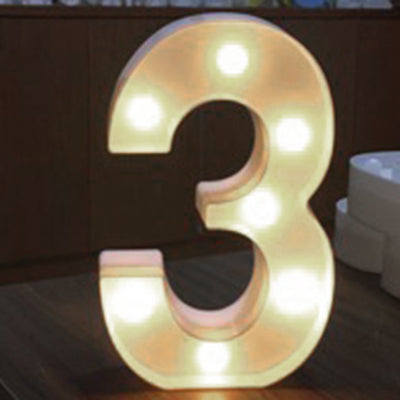 Luminous LED Alphabets & Numbers