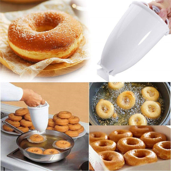 VOGVIGO Donut Making Tool Diy Donut Making Artifact Creative  Baking Tools Kitchen Dessert Gadget