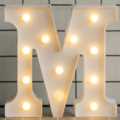 Luminous LED Alphabets & Numbers