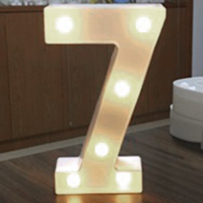 Luminous LED Alphabets & Numbers