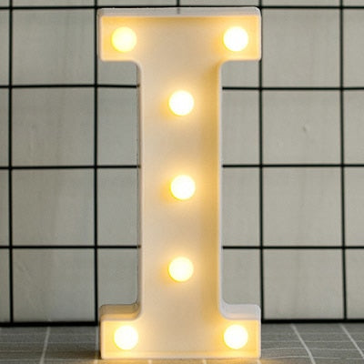 Luminous LED Alphabets & Numbers