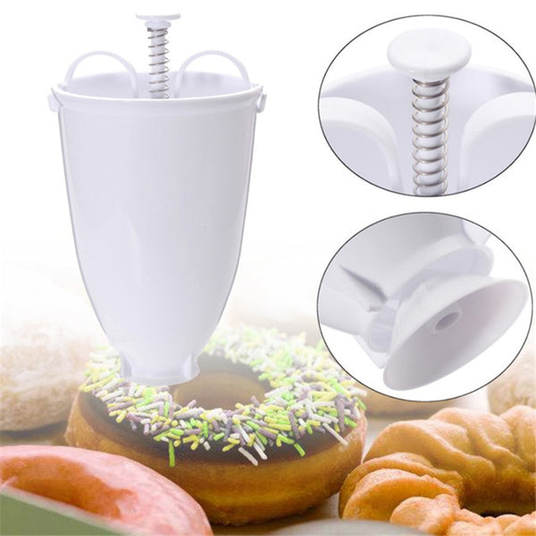 VOGVIGO Donut Making Tool Diy Donut Making Artifact Creative  Baking Tools Kitchen Dessert Gadget