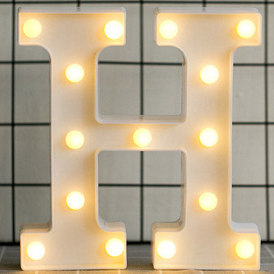 Luminous LED Alphabets & Numbers