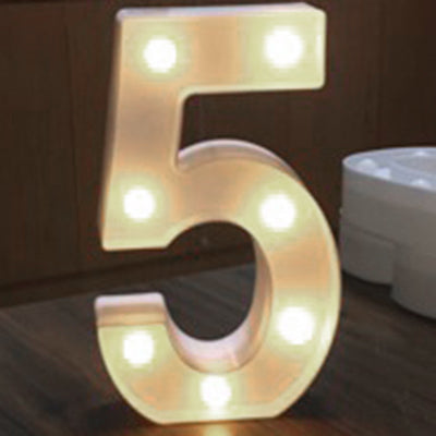 Luminous LED Alphabets & Numbers