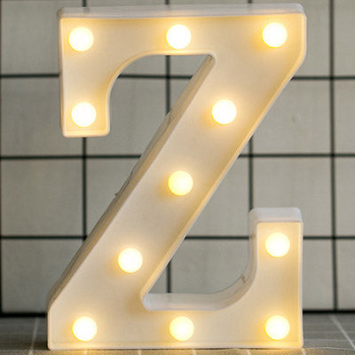 Luminous LED Alphabets & Numbers